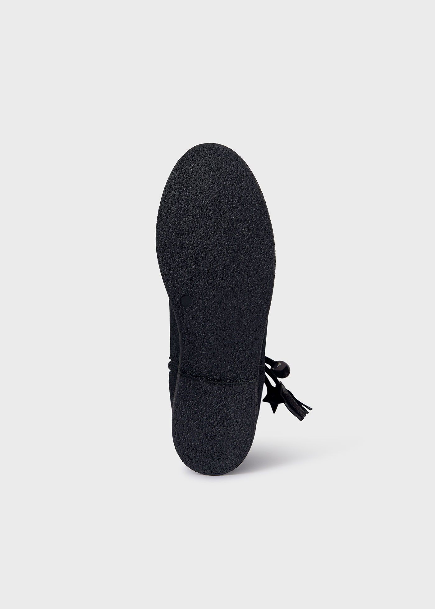 Botas de tornozelo em couro sustentável para meninas