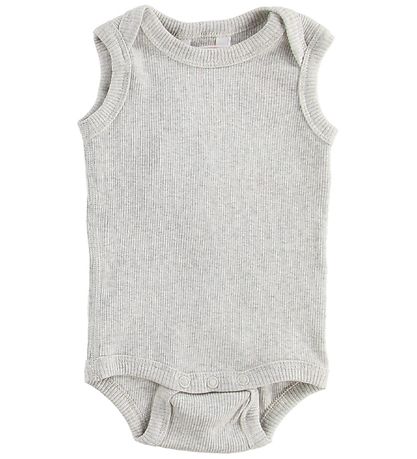 Joha Body u/æ - Rib - Gråmeleret