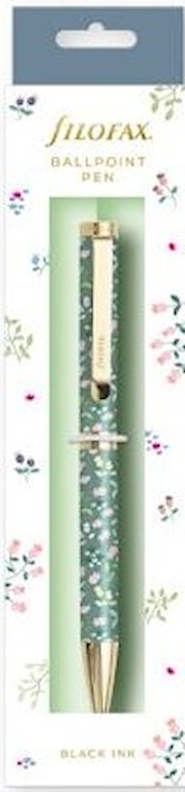 Kulepenn Meadow svart blekk Filofax