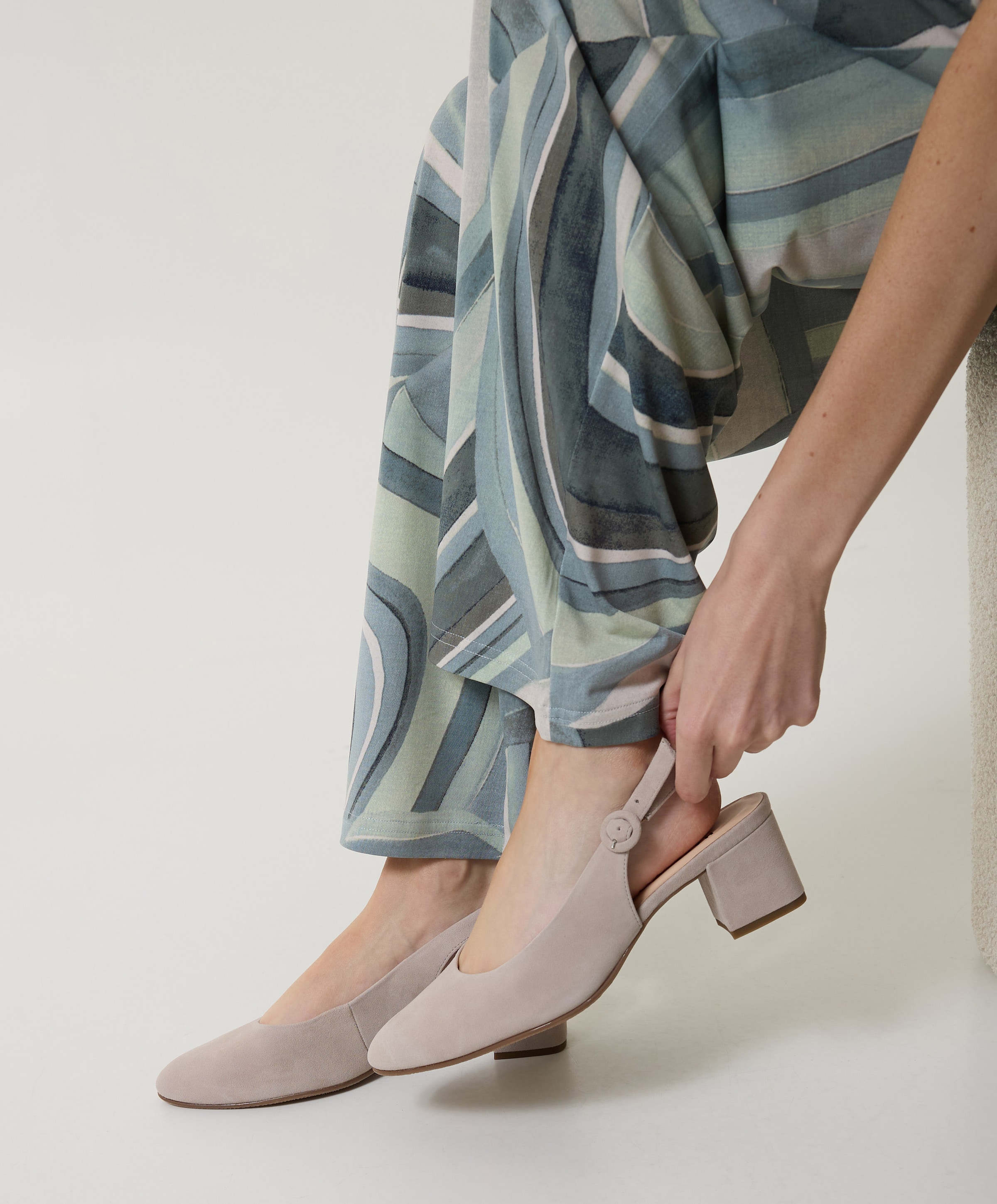 Hassia dames slingbacks ecru