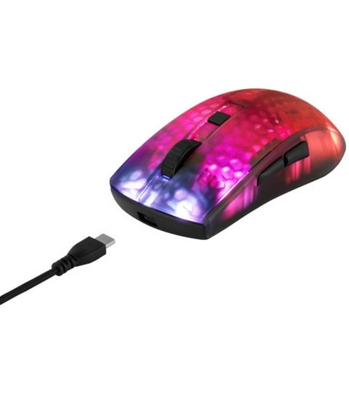 DELTACO Gaming-Maus GAM-145 Schwarz Leichte Gaming-Maus mit RGB Beleuchtung
