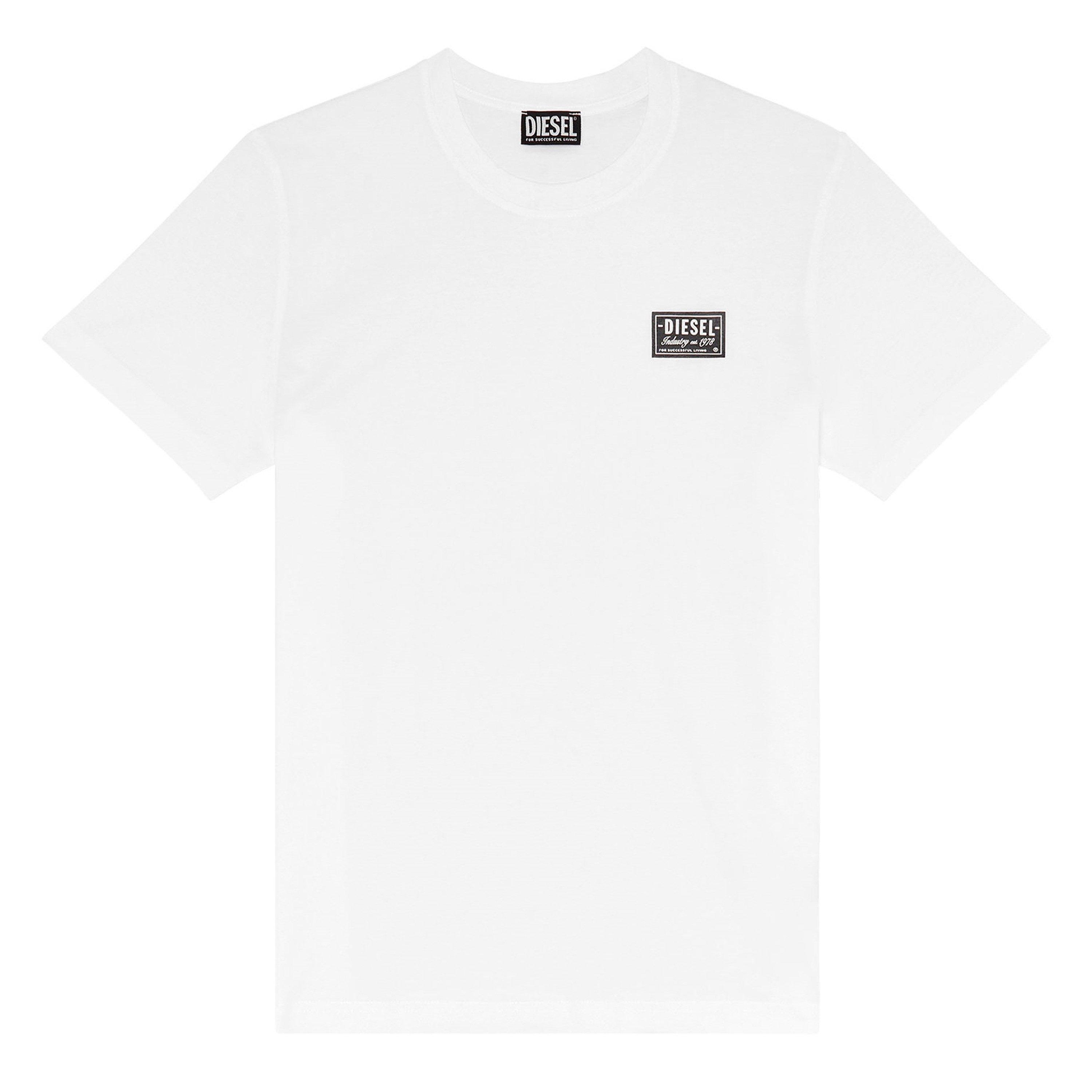 Diesel Diesel Patch Logo T-Shirt Mens