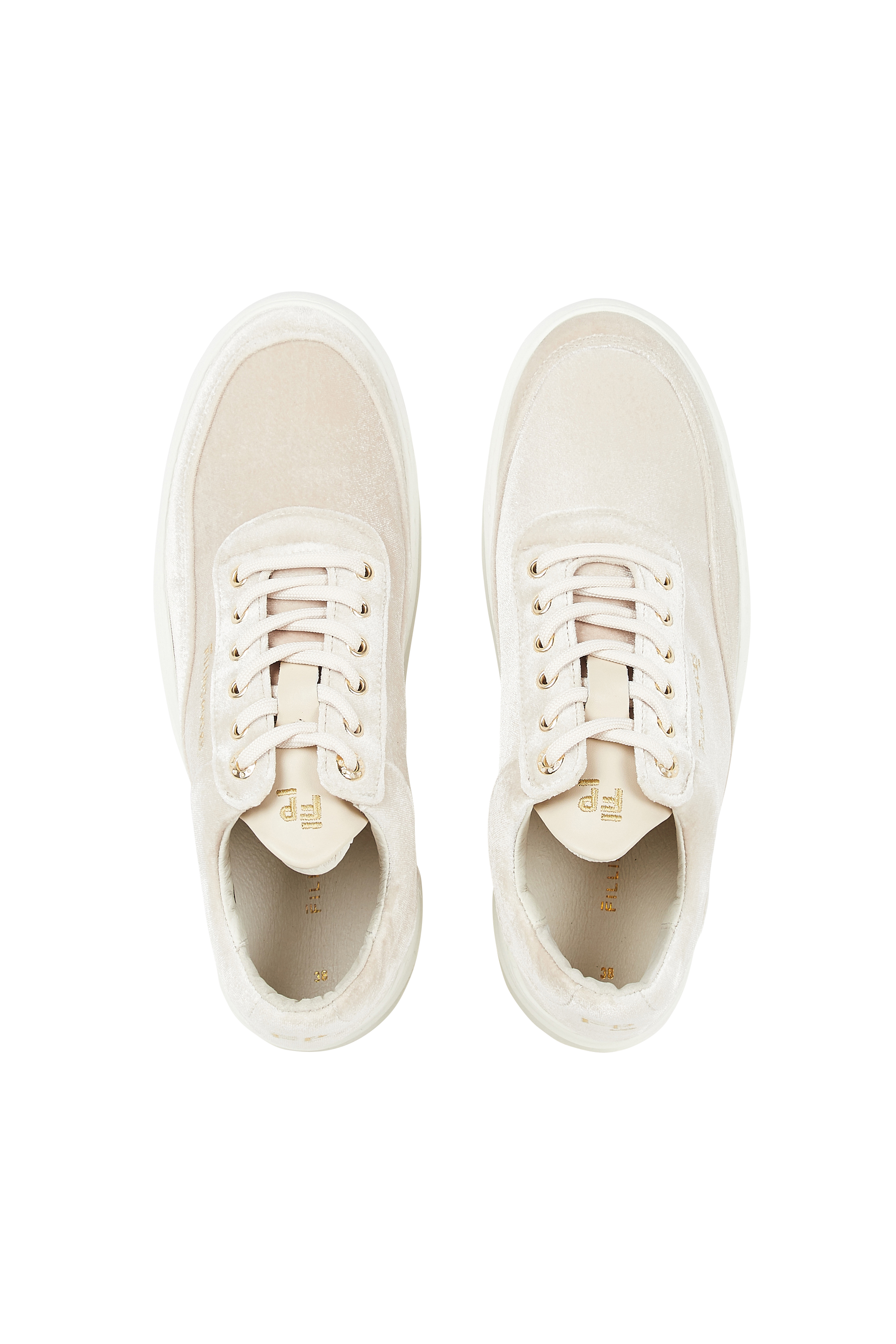 FILLING PIECES Baskets  LOW EVA VELVET Beige