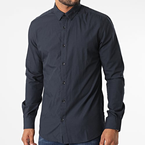 Chemise Manches Longues Sane Bleu Marine