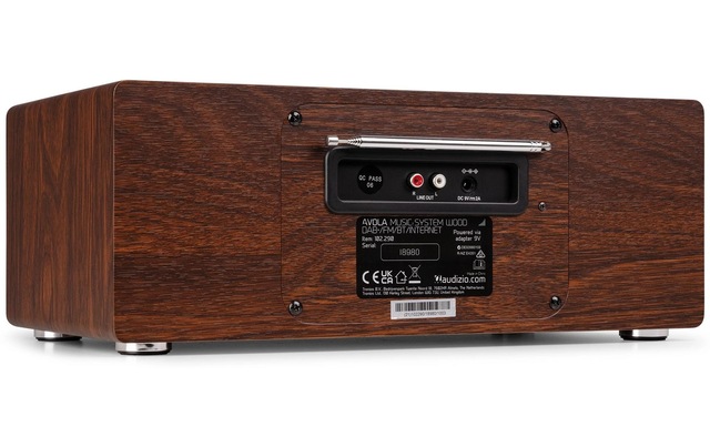 AUDIZIO Digitalradio (DAB+) »Avola« ( Digitalradio (DAB+) | FM-Tuner )