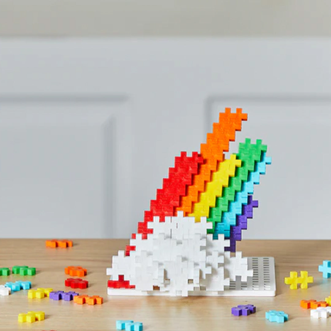 plus-plus bouwstenen - regenboog - 300st