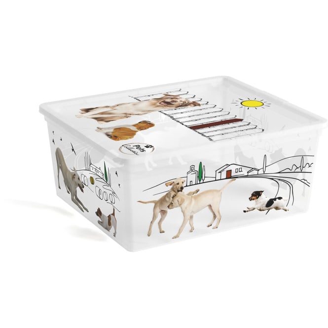 KIS - Aufbewahrungsbox - Tiermotiv - 18L