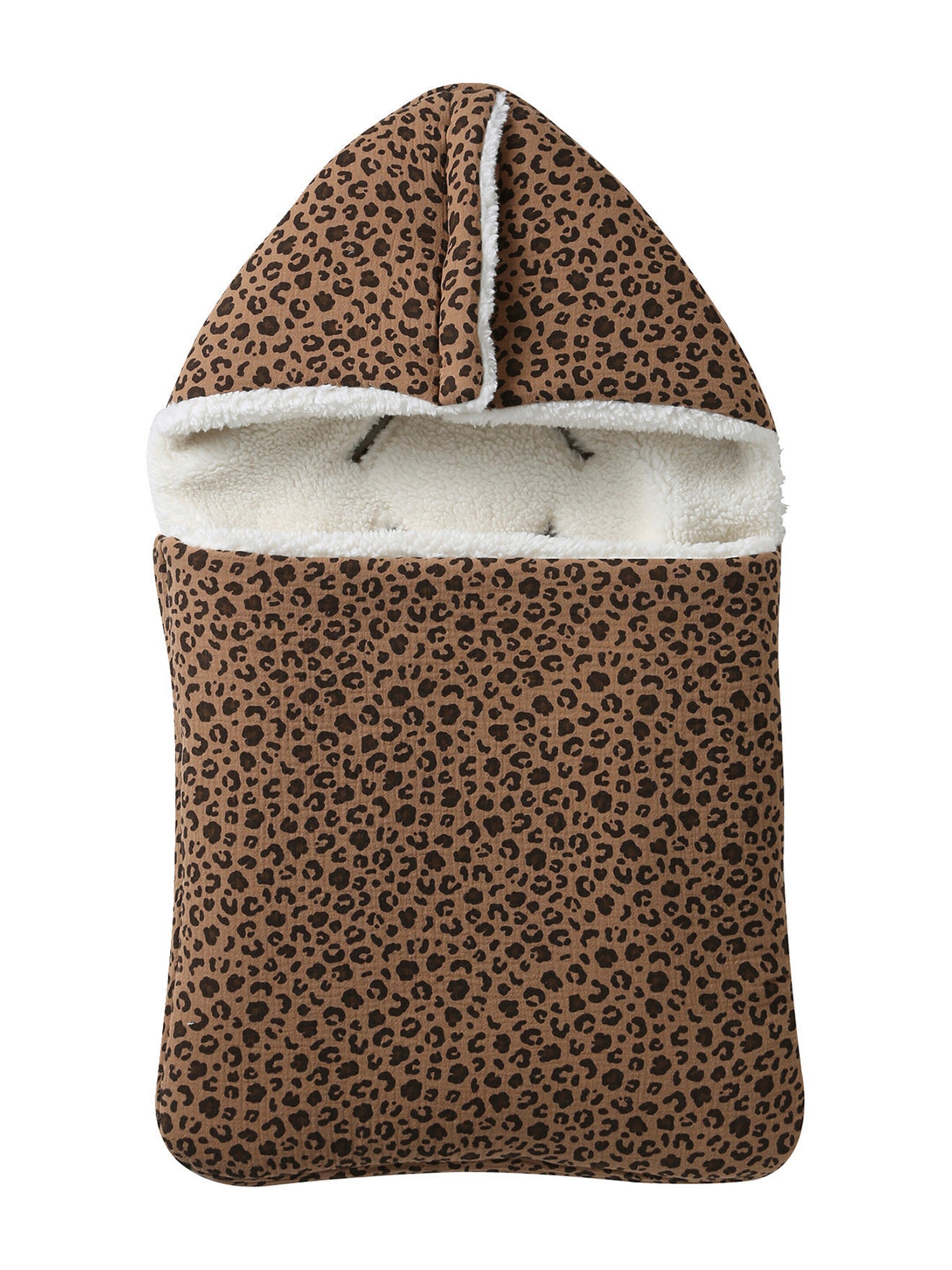 Envie de Fraise Bio-Kollektion: Baby 2-in-1-Ausfahrsack mit Recycling-Polyester wollweiß