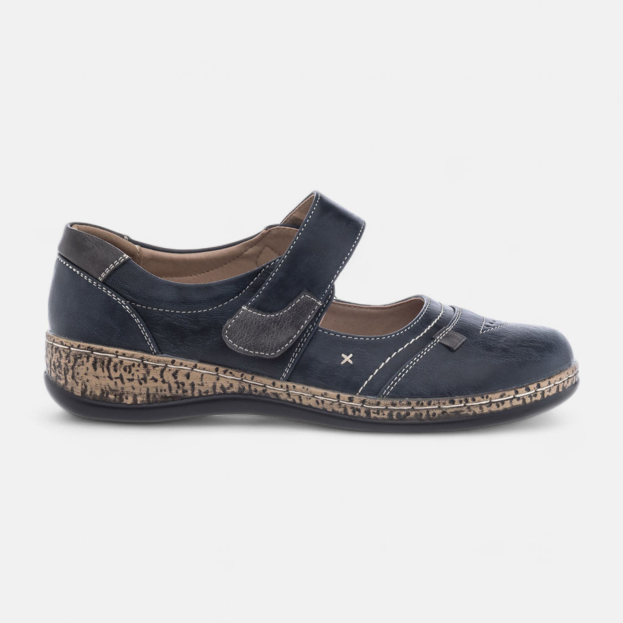 Ballerines Femme bleu marine