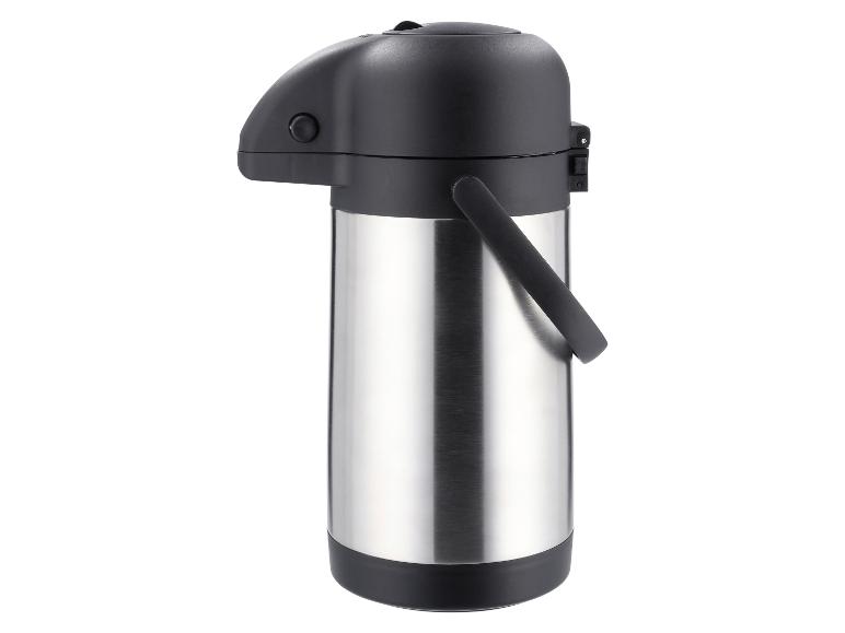 Thermoskan met pomp