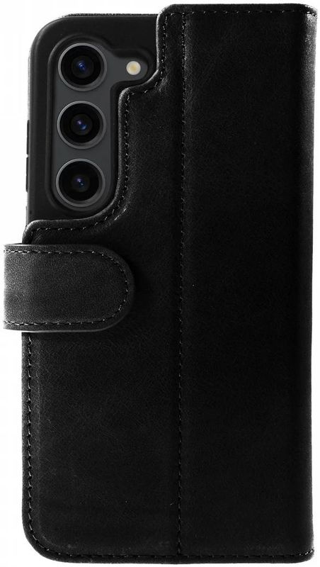 Rosso Elite Samsung Galaxy S23 Hoesje MagSafe Book Case Zwart