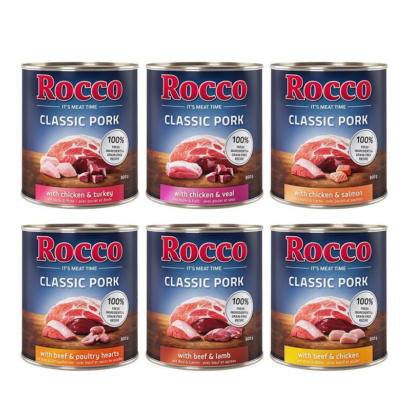 Rocco Classic Pork 6 x 800 g