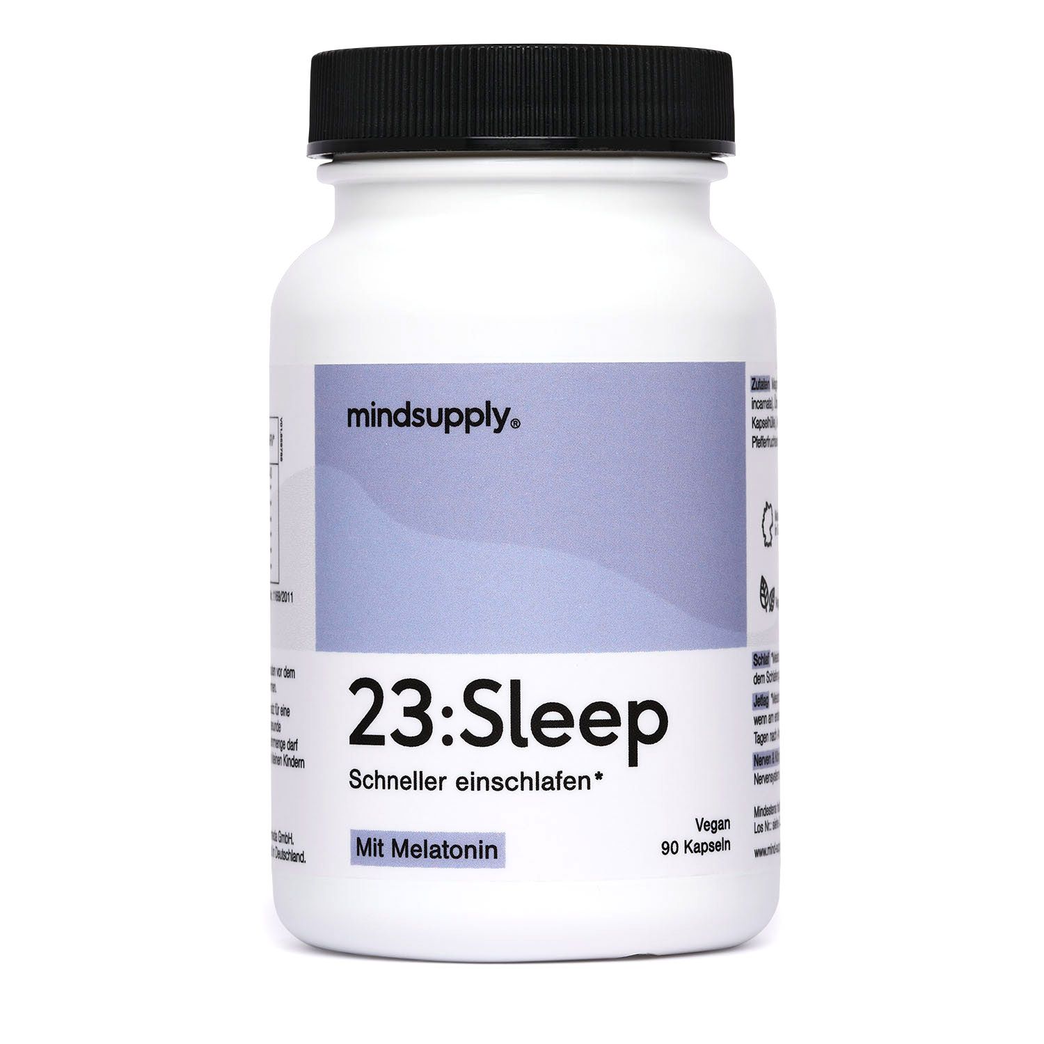 mindsupply SLEEP - Einschlaf Kapseln mit Melatonin und Melisse