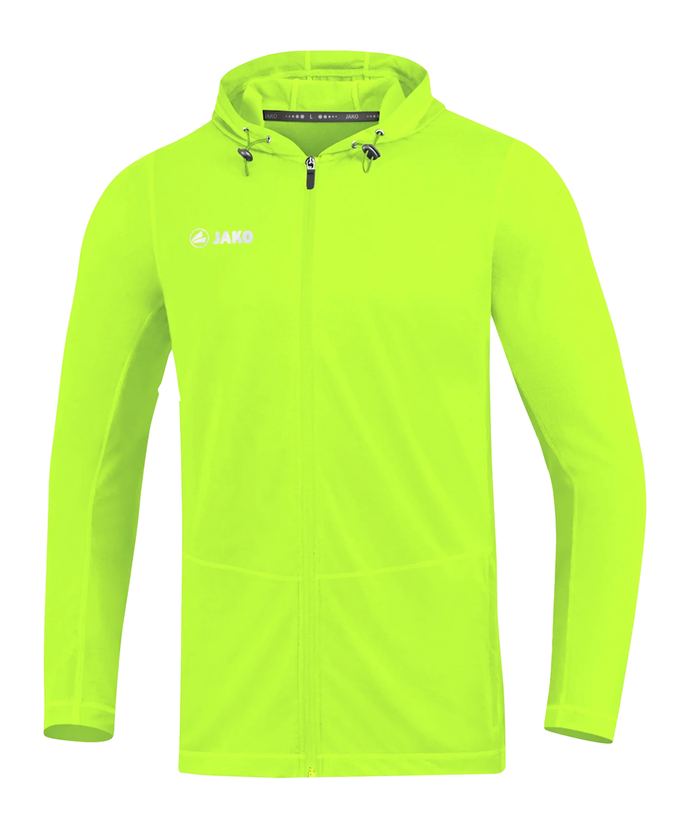 JAKO Run 2.0 Kapuzenjacke Running Grün F25