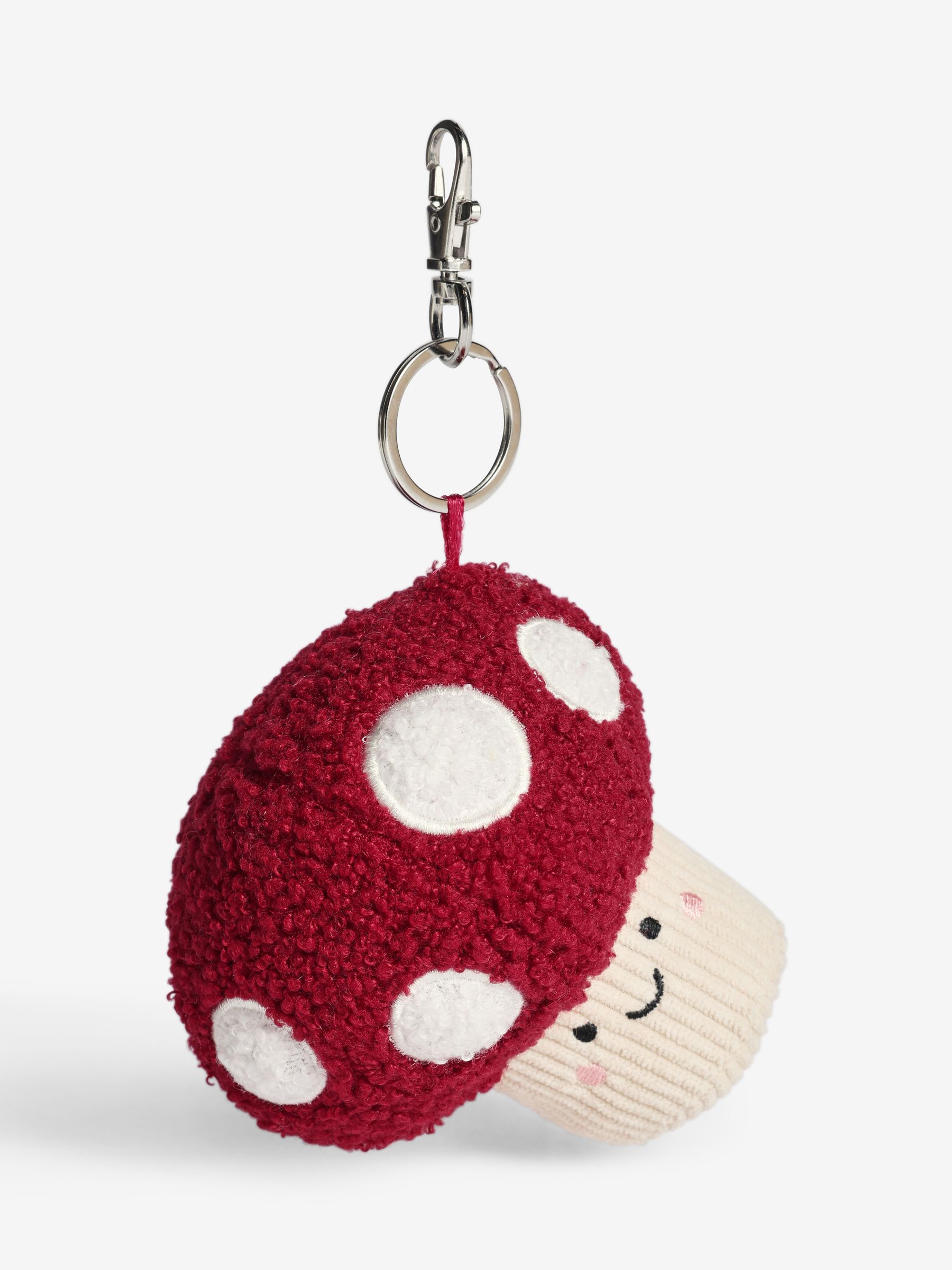 Schattige pluchen sleutelhanger tas bedeltje
