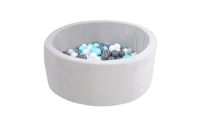 Knorrtoys® Bällebad »Grey 300 Bälle creme/grey/lightblue«