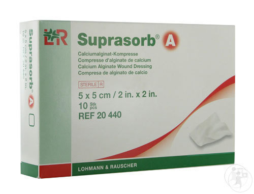 Lohmann & Rauscher Suprasorb A Compresse Stérile 5x5cm 10 Pièces (20440)