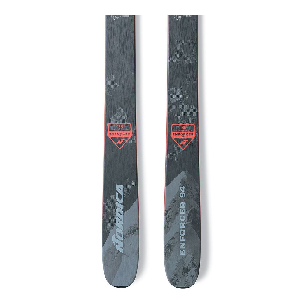Nordica ENFORCER 94 - Skis all-mountain Homme gris/rouge
