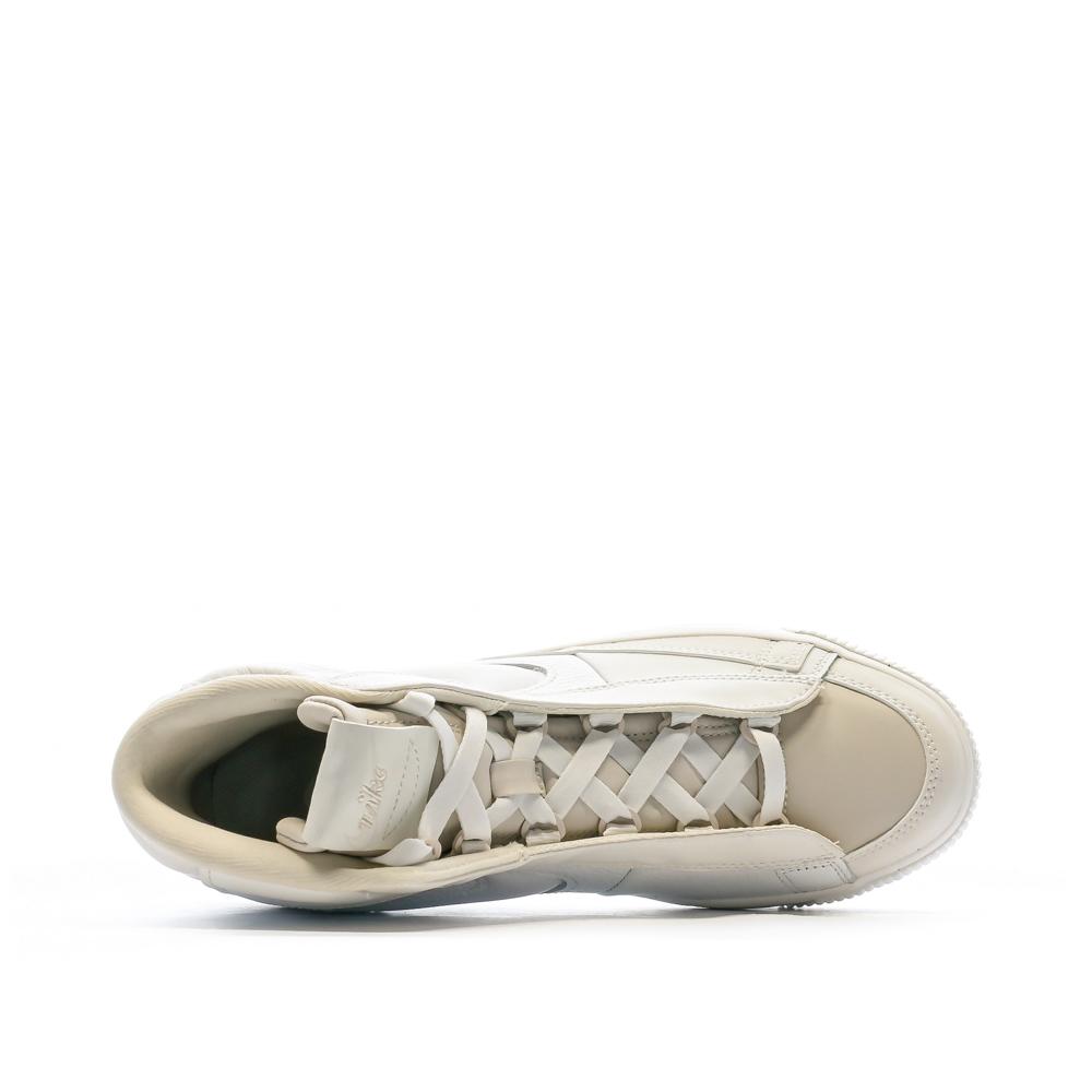 Nike Baskets Blanches Femme Nike Blazer Mid Victory