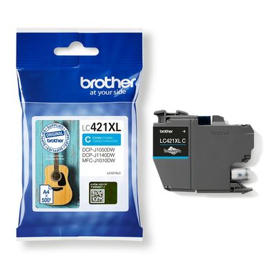 Brother LC421XL - cyan - cartouche d'encre originale