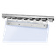 Skinne til PVC-forheng 98x3x3 cm
