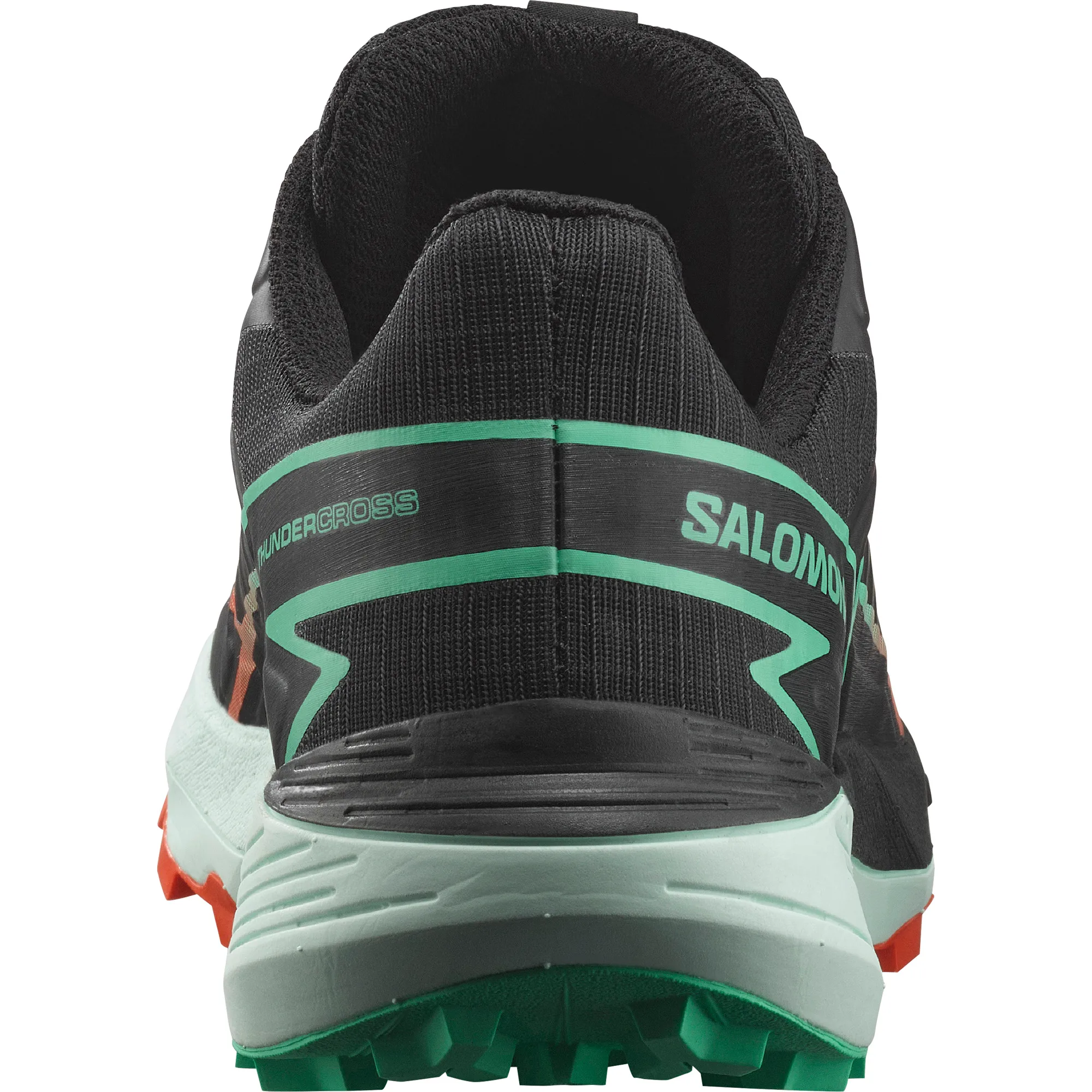 Salomon Women's Thundercross Black/Cherry Tomato/Electric Green
