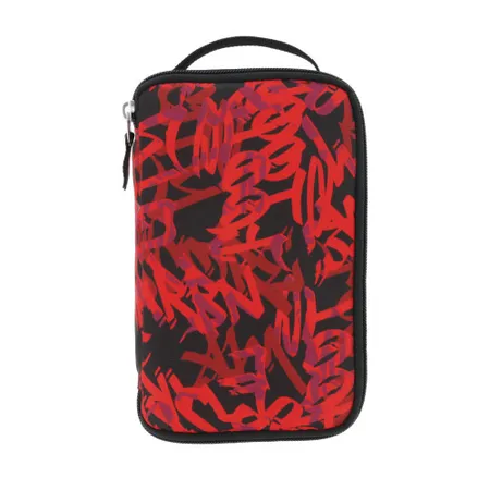 Herlitz Faulenzer 2Go Graffiti rot/schwarz