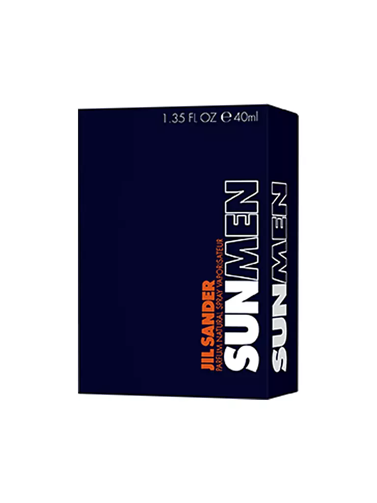 JIL SANDER Sun Man Parfum Natural Spray 40ml keine Farbe