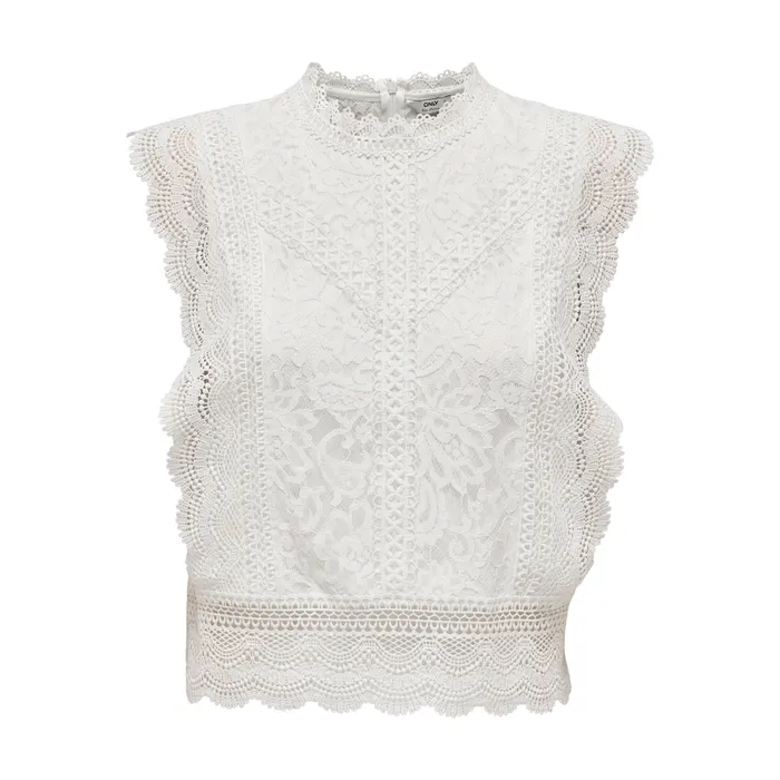 Only Karo Sleeveless Lace Top Dames
