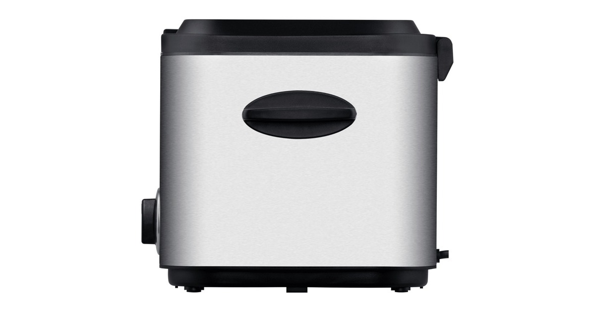 StebaDF95F - Minifriteuse/Fondue frituurpan  (Roestvrij staal/zwart, 1,25 Liter)