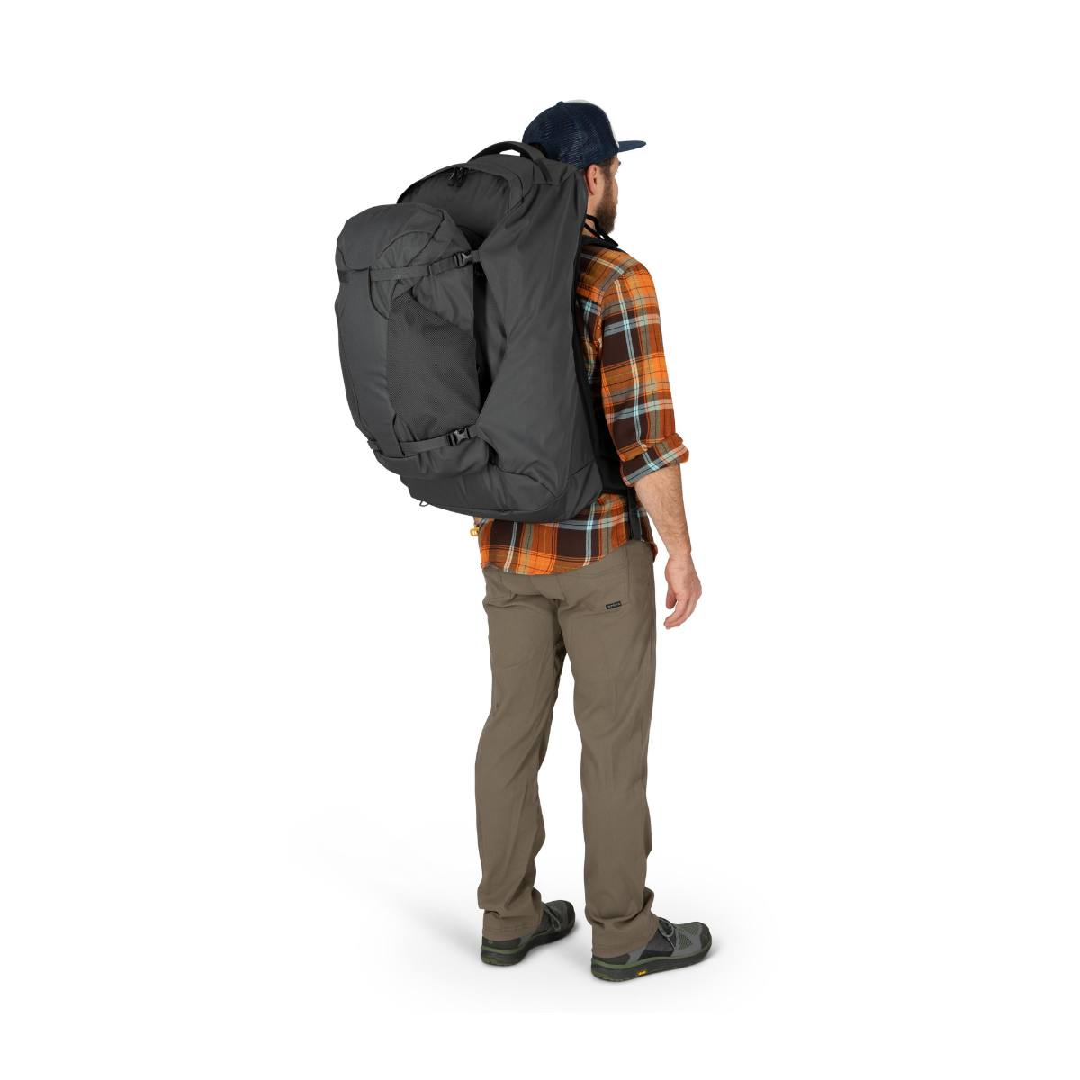 Osprey Farpoint Travel Pack 70 L rejserygsæk, herre (Tunnel Vision Grey) - Spejder Sport
