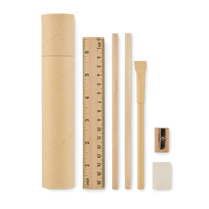 GiftRetail MO2514 - MEJU Set d'écriture tube en papier