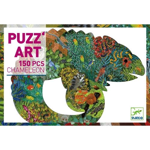Djeco puzzel puzz'art kameleon - 150st