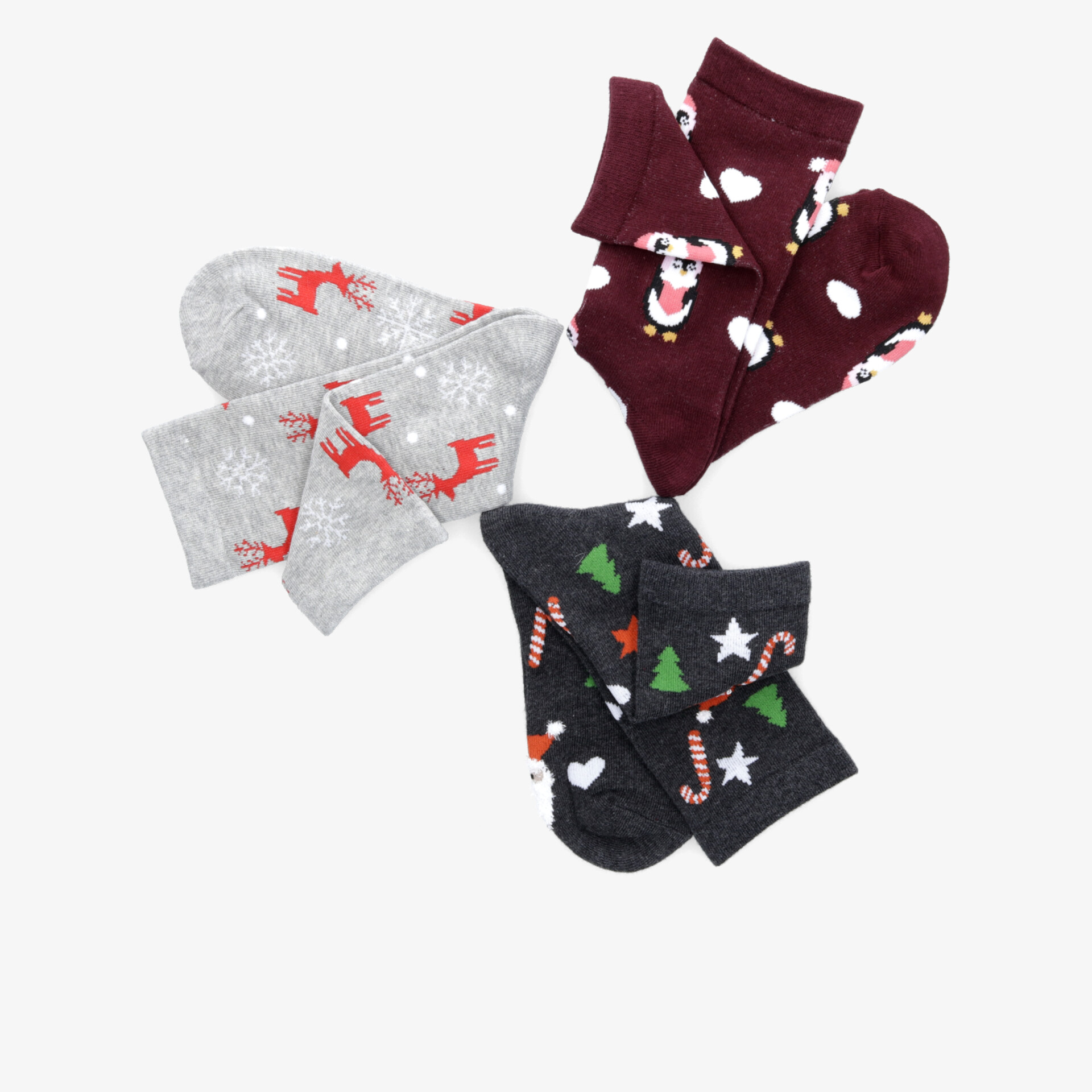 XSRY Damen Kuschelsocken mehrfarbig