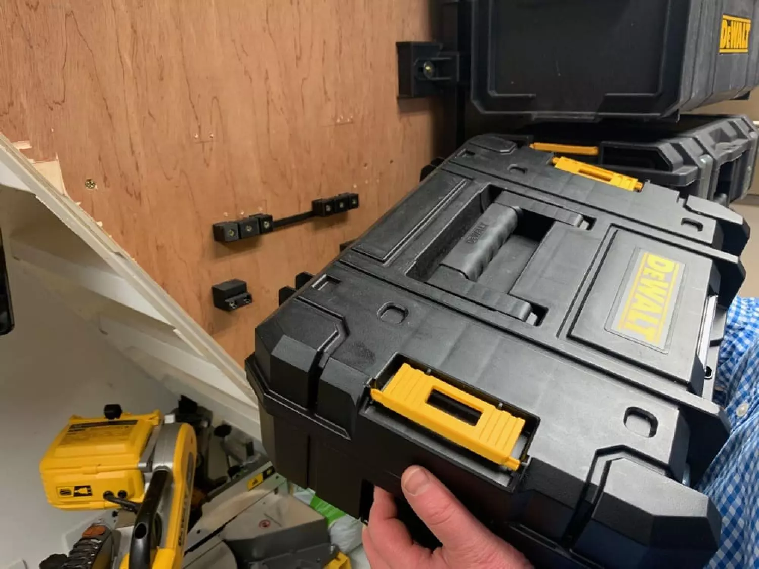 StealthMounts OM-VSPS-3 Bevestigingen voor Craftsman Versastack en Stanley FatMax Prostack - 3 stuks