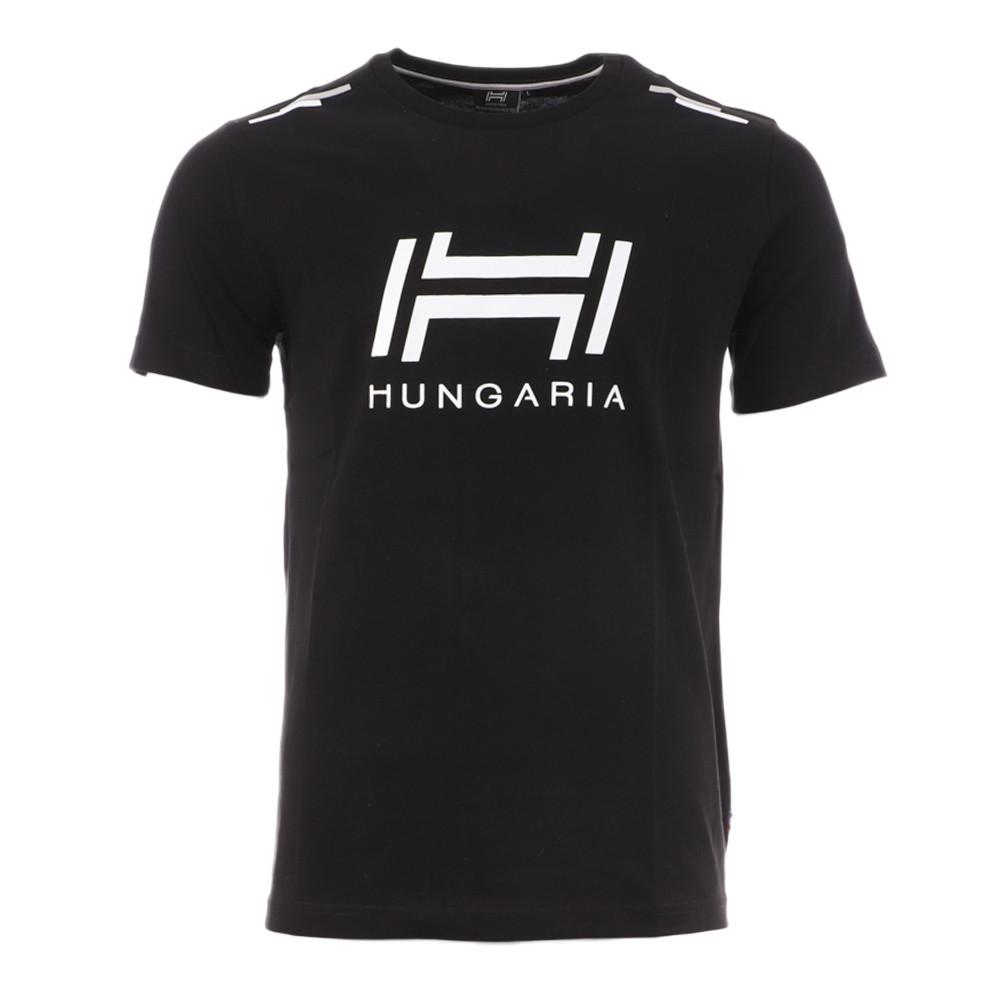 Hungaria T-shirt Noir Homme Hungaria Brooks