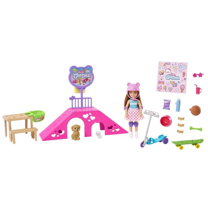 Barbie - Chelsea Skatepark - Spielset