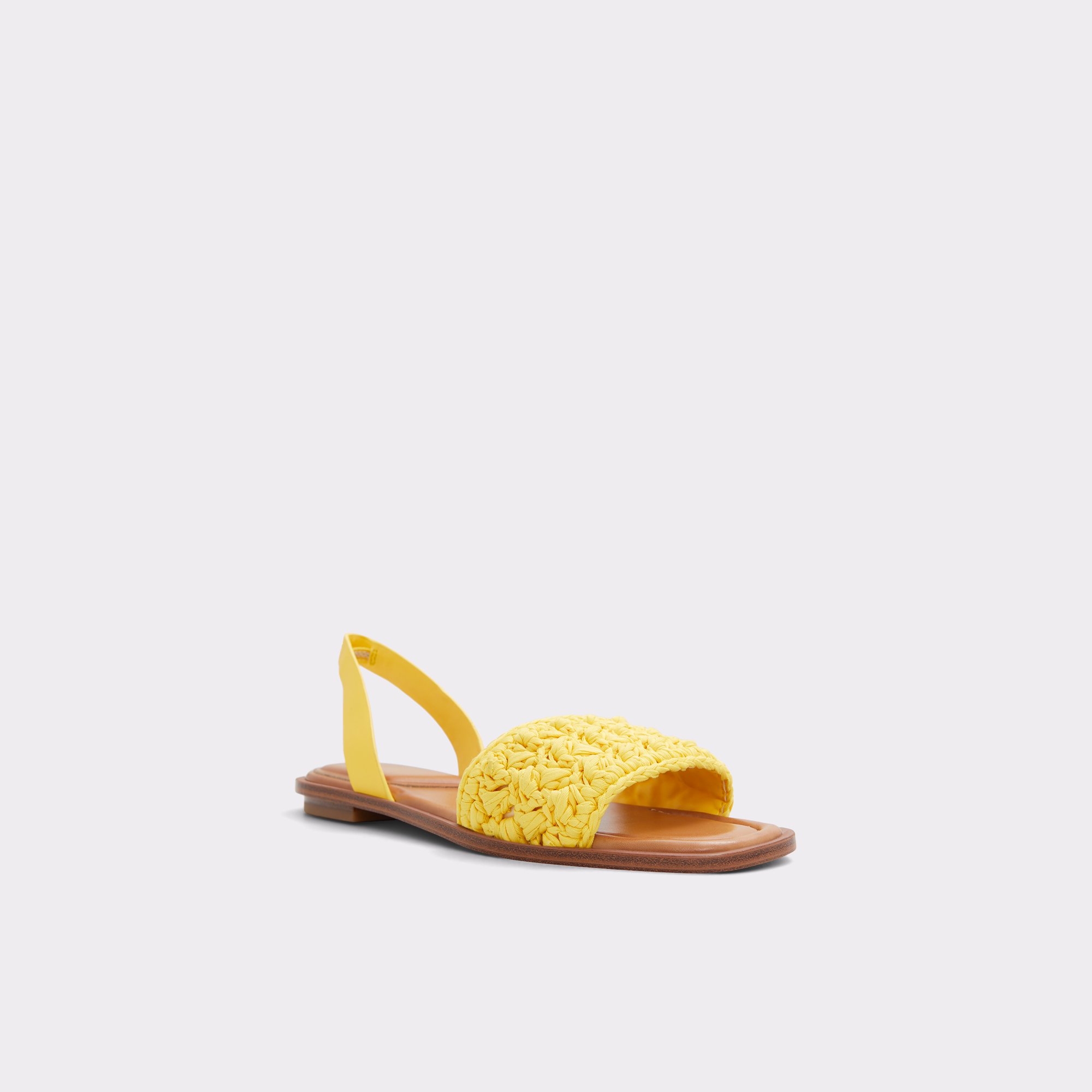 Solena Yellow Women Flat Sandals