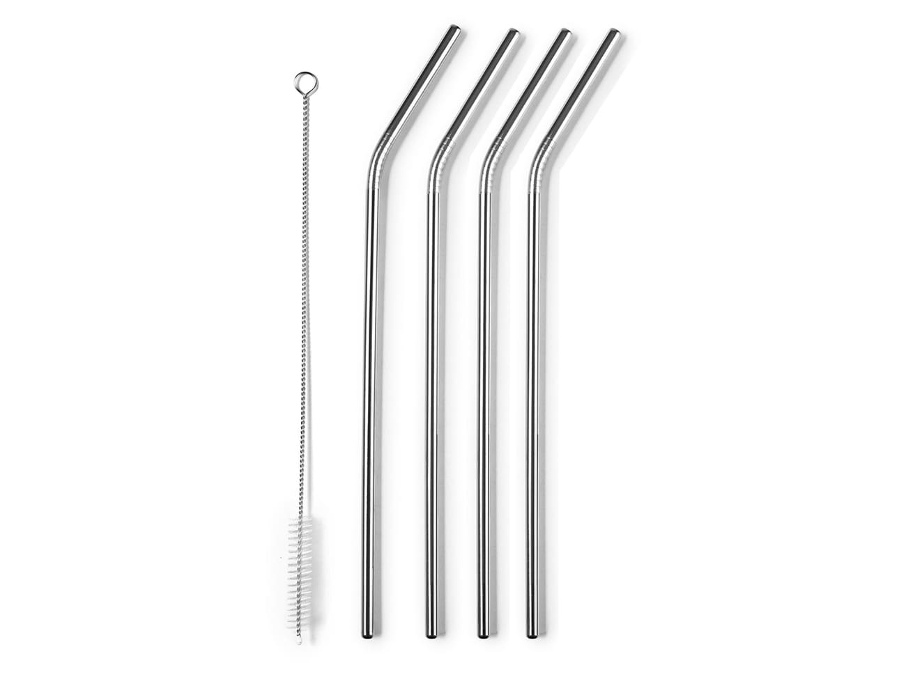 Paille en inox (x 4) - Ibili