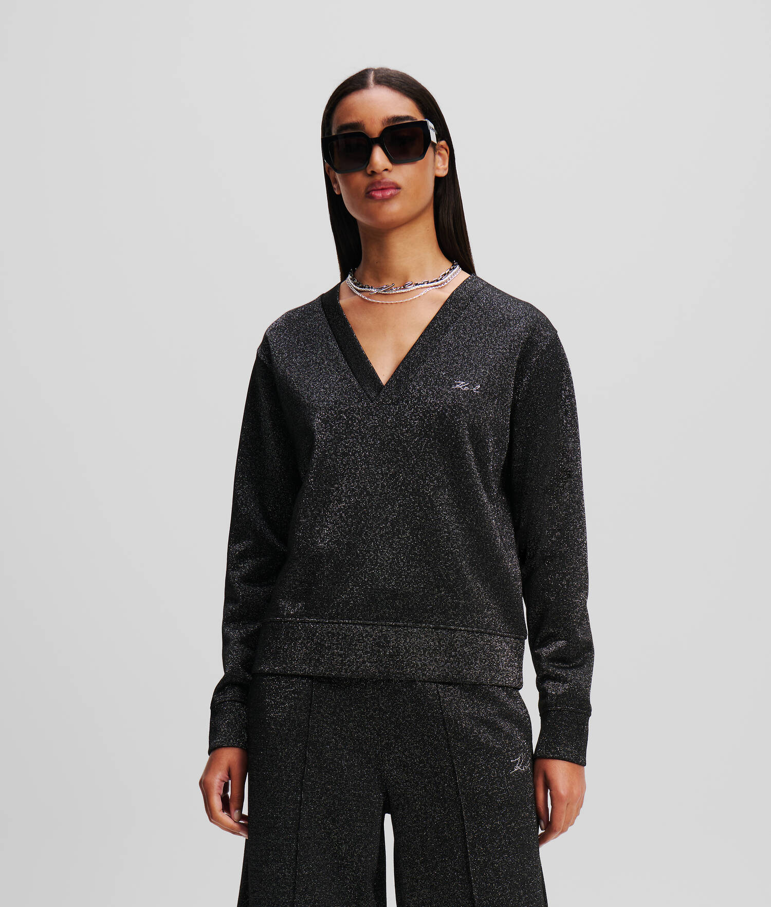 SWEAT-SHIRT EN LUREX