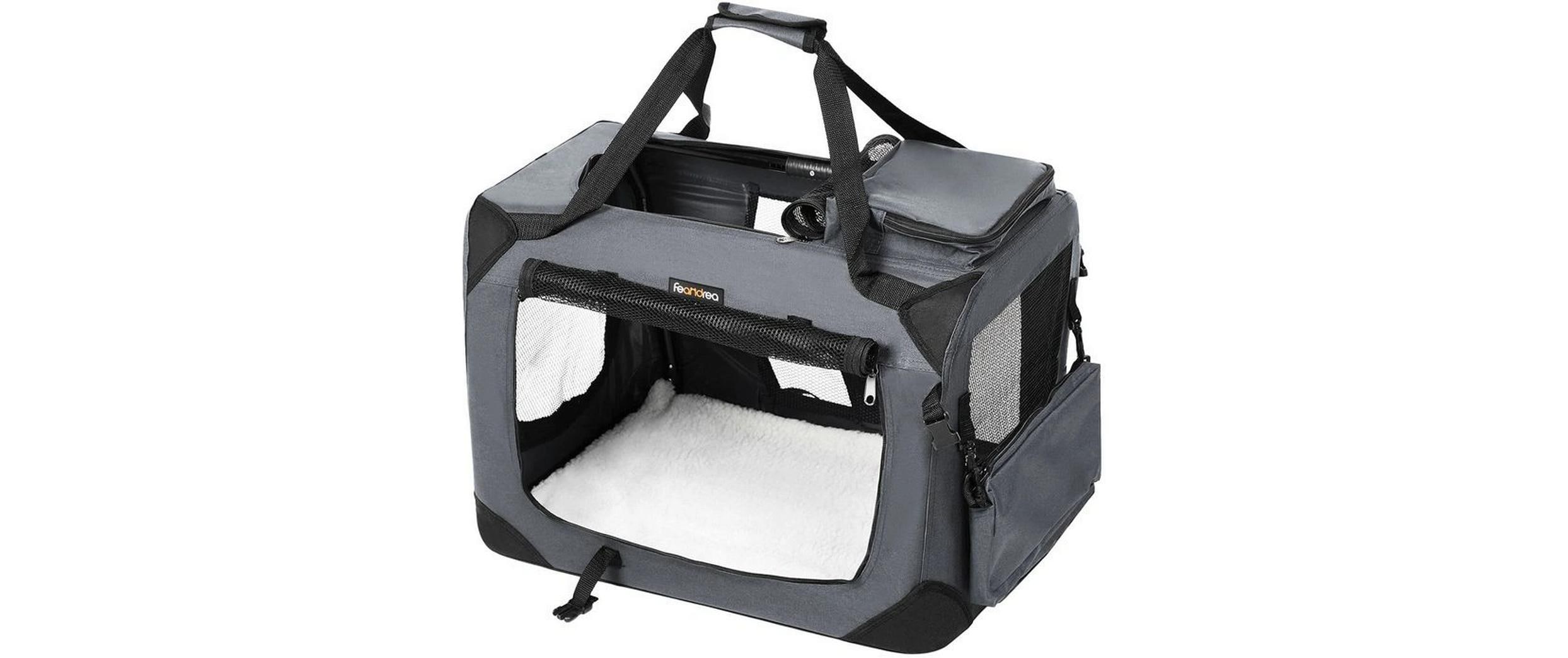 Transportbox für Hunde & Katzen MGeräumige Transporttasche für Haustiere