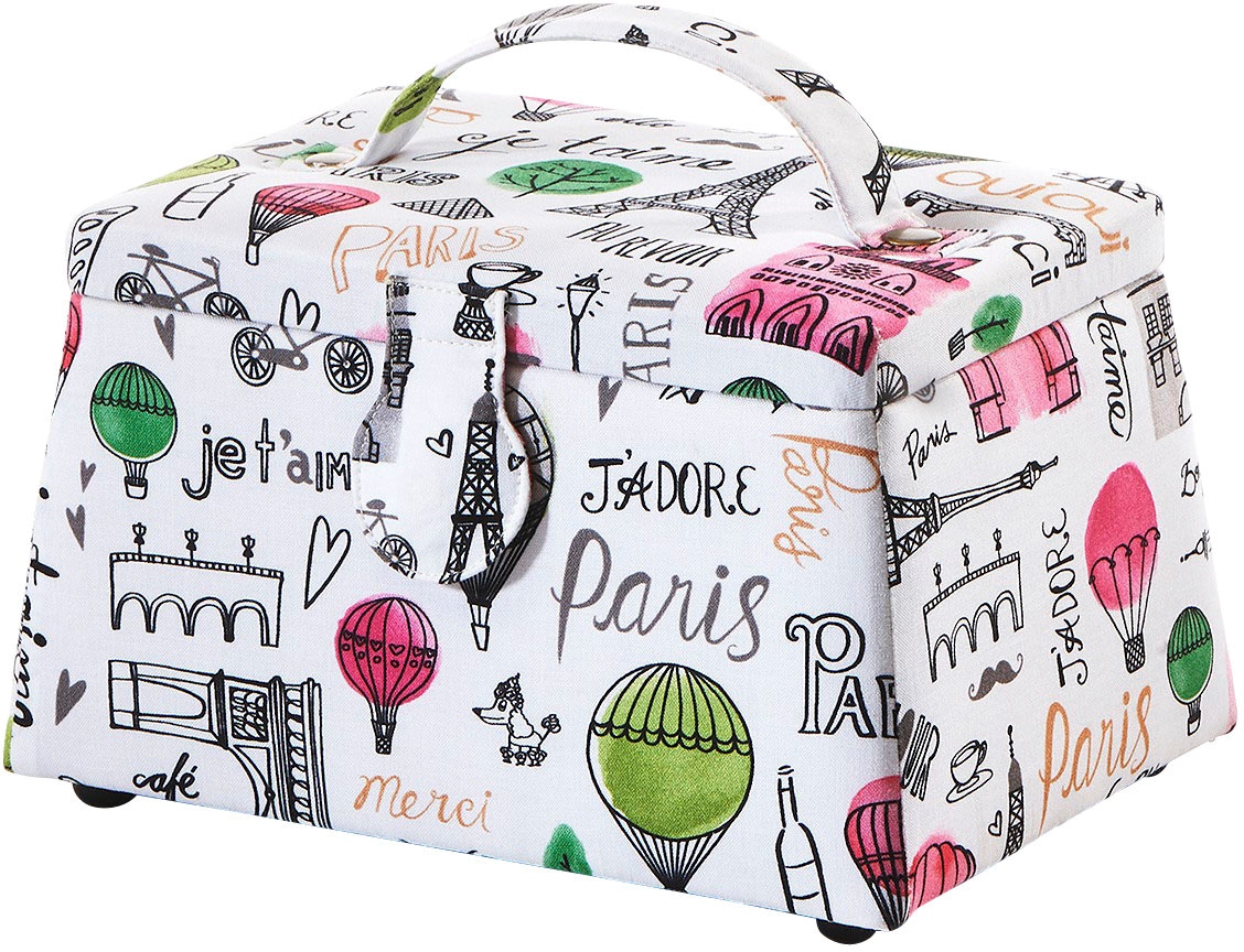 locker Nähkästchen »Paris« in Trapezform