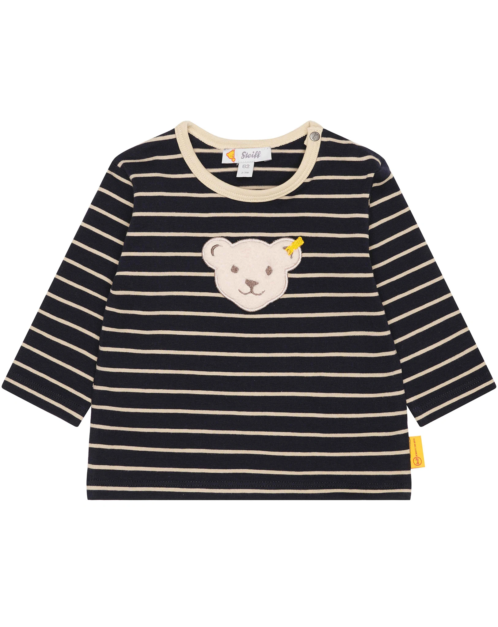 Langarmshirt BABY PAWERFUL STRIPED navy