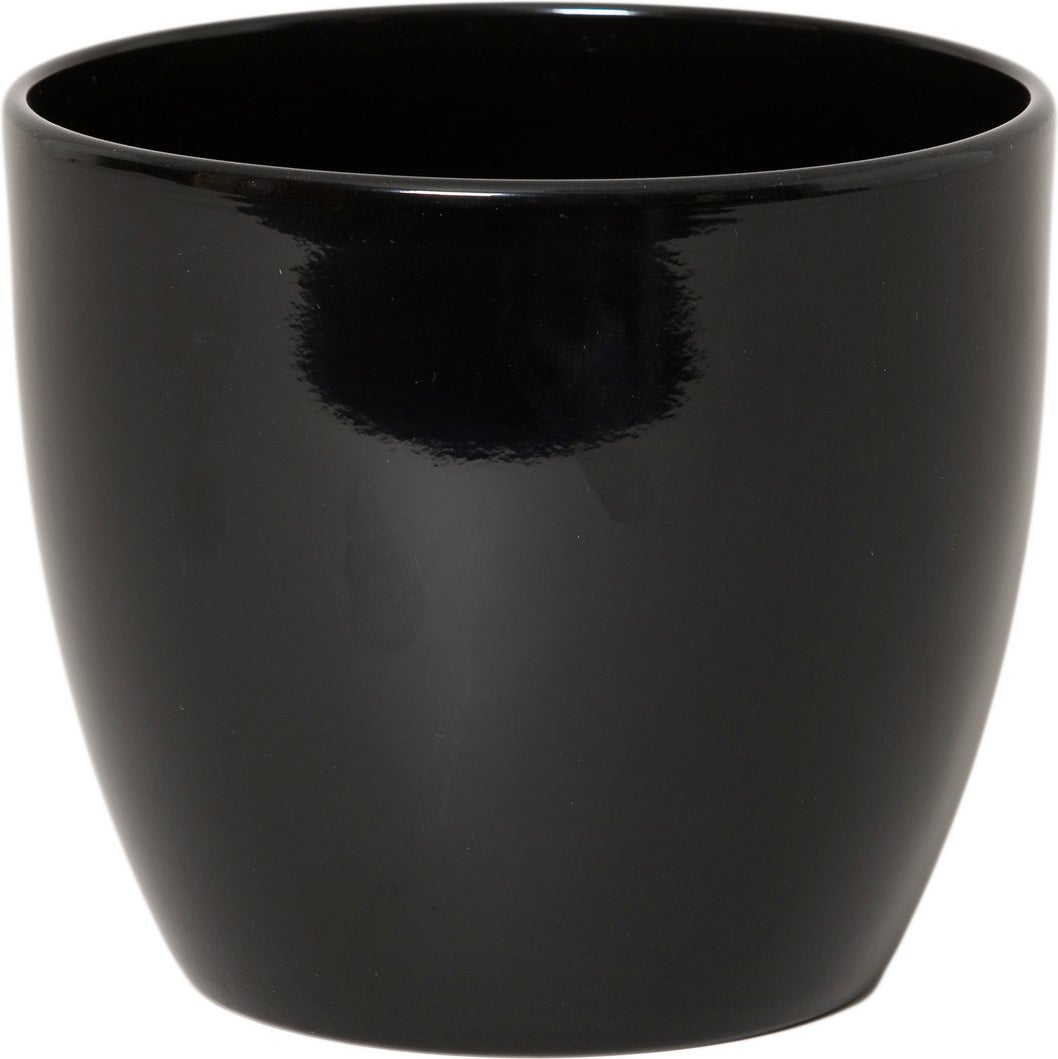 Floran pot Boule Ø19.5 h17cm zwart