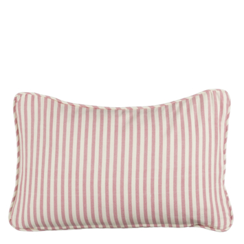 Kussen streep roze - l55xb35xh10cm