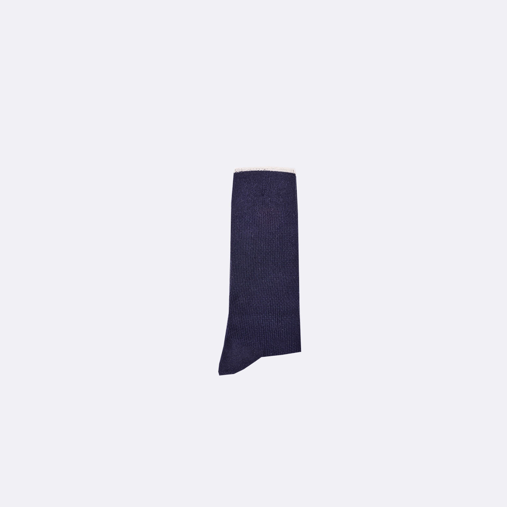 Chaussettes bleu marine & grise végan en coton et polyester recyclé - modèle Socks x3