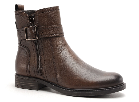 Tamaris boots bottine plates femme 25045 41 marron