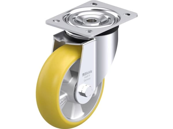 Blickle 845020 L-ALTH 160K-CO Styrehjul i stål Hjuldiameter: 160 mm Bæreevne (maks.): 400 kg 1 stk