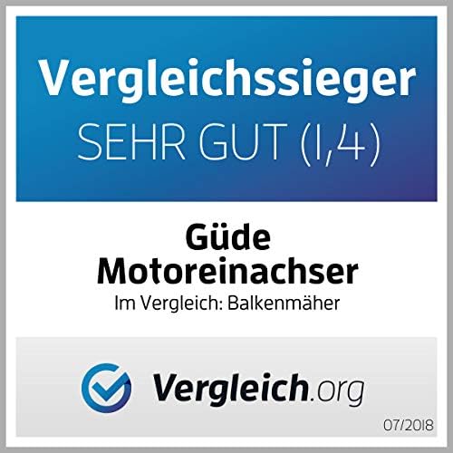 Güde 95187 Motoreinachser GME 6.5 V (4-Takt Güde Power-Engine Motor, 4 Gänge, Zapfwellenbetrieb der Anbaugeräte)