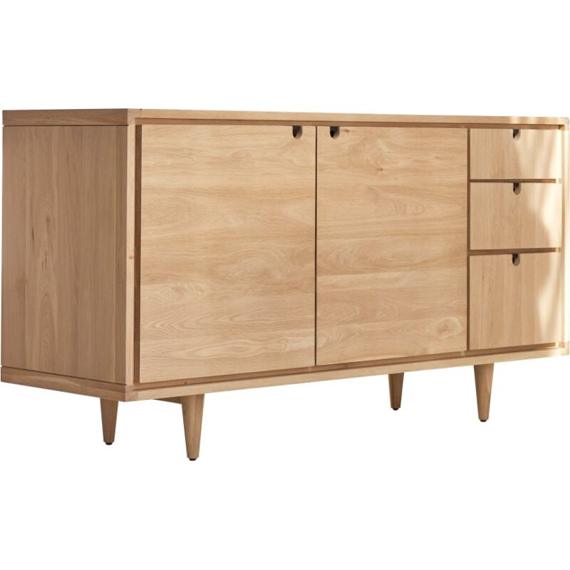Buffet en chêne massif L 145 cm Jonàk